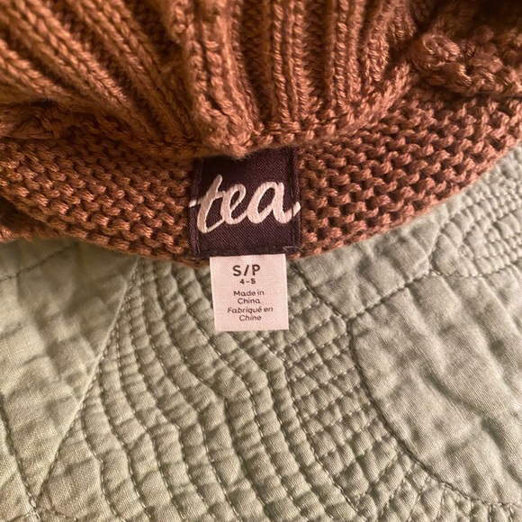 Tea Collection Brown Rabbit Ear sweater - Picture 3 of 3